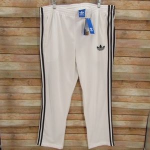 Adidas White/Black Track Pants Men's XL NWT